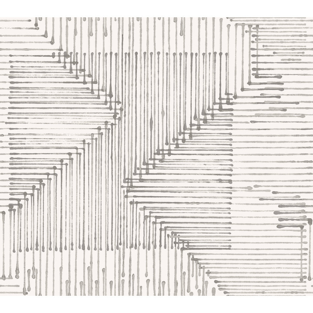 Warp & Weft Grey On Grey by Winfield Thybony Wallcovering WINFIELD THYBONY NON WOVEN - 100% United States - Horizontal: - and Vertical: 24 27 - Fabric Carolina -