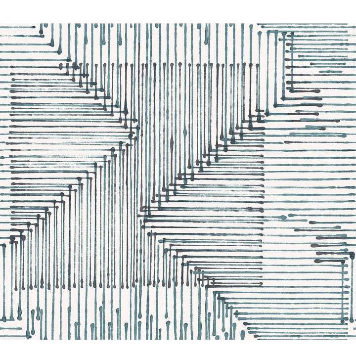 Warp & Weft Sea And Lava by Winfield Thybony Designer Wallcovering WINFIELD THYBONY NON WOVEN - 100% United States - Horizontal: - and Vertical: 24 27 - Swanky Fabrics -