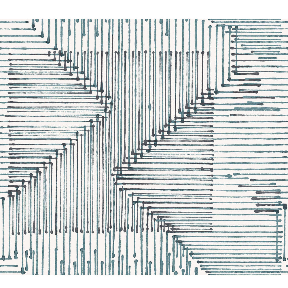 Warp & Weft Sea And Lava by Winfield Thybony Wallcovering WINFIELD THYBONY NON WOVEN - 100% United States - Horizontal: - and Vertical: 24 27 - Fabric Carolina -