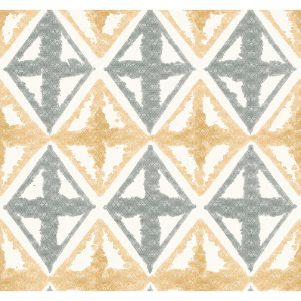 Diamond Block Sun by Winfield Thybony Wallcovering WINFIELD THYBONY NON WOVEN - 100% United States - Horizontal: - and Vertical: 25.25 27 - Fabric Carolina -