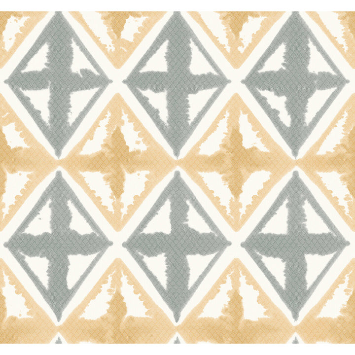 Diamond Block Sun by Winfield Thybony Wallcovering WINFIELD THYBONY NON WOVEN - 100% United States - Horizontal: - and Vertical: 25.25 27 - Fabric Carolina -