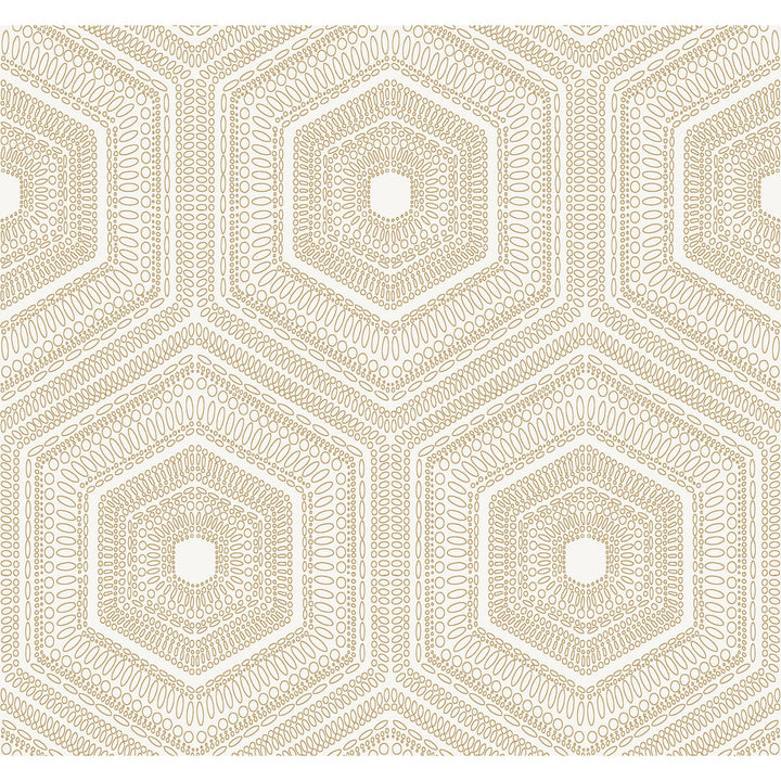 Concentric Groove Champagne by Winfield Thybony Wallcovering WINFIELD THYBONY NON WOVEN - 100% United States - Horizontal: - and Vertical: 12.625 27 - Fabric Carolina -