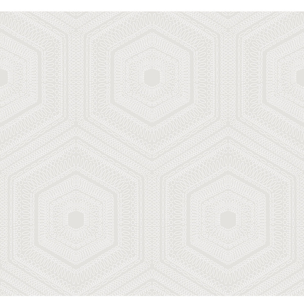 Concentric Groove Cream by Winfield Thybony Wallcovering WINFIELD THYBONY NON WOVEN - 100% United States - Horizontal: - and Vertical: 12.625 27 - Fabric Carolina -