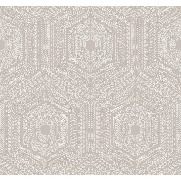 Concentric Groove Buff by Winfield Thybony Wallcovering WINFIELD THYBONY NON WOVEN - 100% United States - Horizontal: - and Vertical: 12.625 27 - Fabric Carolina -