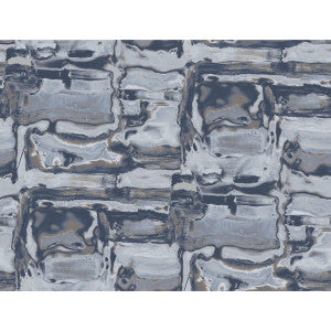 On The Rocks Blue by Winfield Thybony Wallcovering