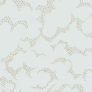 Himmel Mint Abstract Dots Wallpaper by Wall Vision