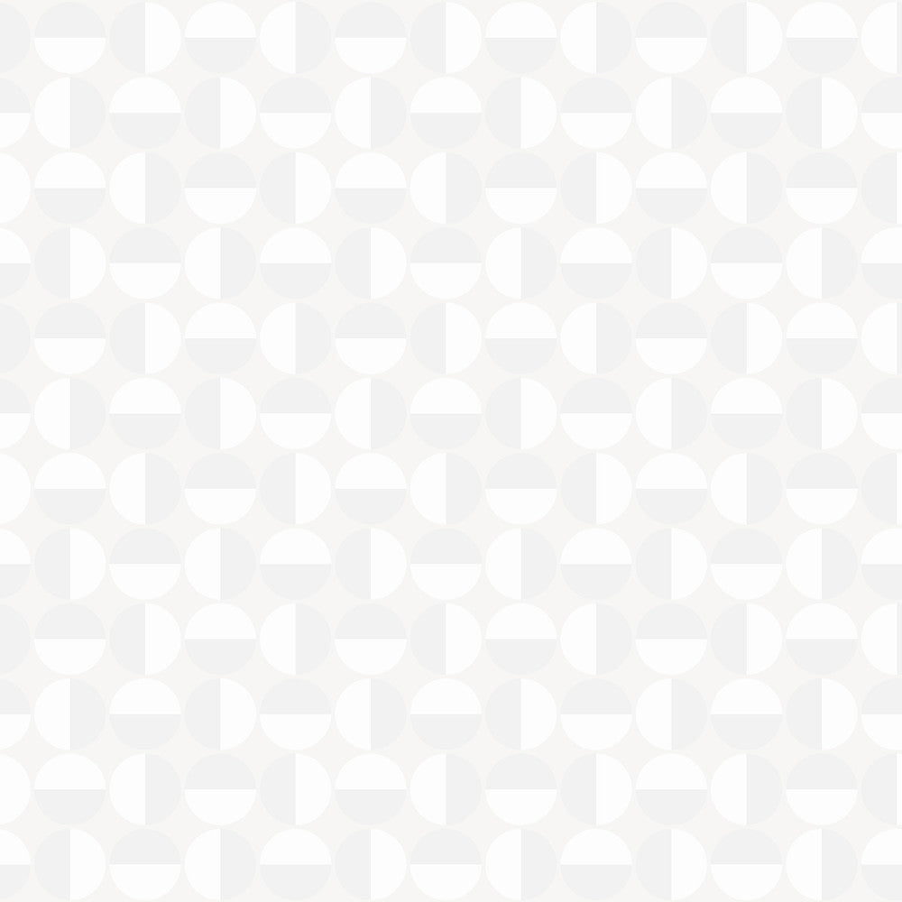 Vertigo White Geometric Wallpaper by Wall Vision Scandinavian Designers II Covers about 57.8 square feet 21-in by 33-ft long roll Unpasted 7 - Fabric Carolina -