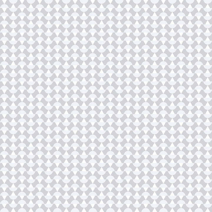Arne Grey Grey Geometric Wallpaper by Wall Vision Scandinavian Designers II Covers about 57.8 square feet 21-in by 33-ft long roll Unpasted 0.79 - Fabric Carolina -
