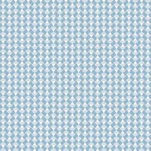 Arne Blue Geometric Wallpaper by Wall Vision