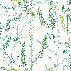 Bladranker Green Green Botanical Wallpaper by Wall Vision