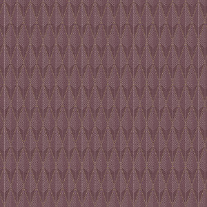 Padma Purple Geometric Texture Wallpaper by Eco Wallpaper