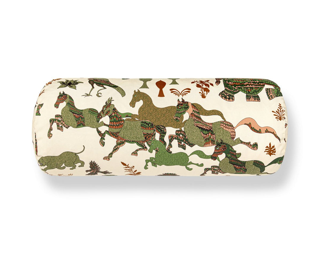 Legends Pillow 21 X 7 - Olive Abode WWBADK166620002 by Scalamandre Designer Pillow