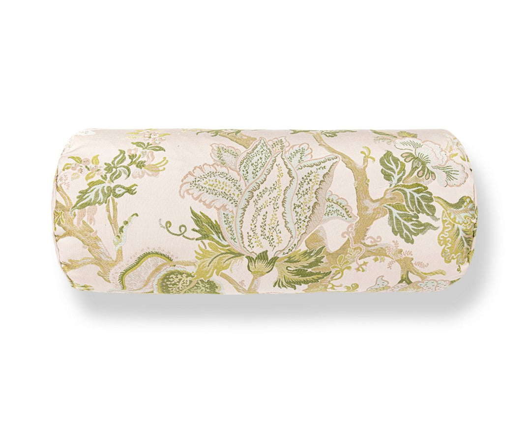Indienne Lampas Pillow 21 X 7 - Avocado WWBADK273410002 by Scalamandre Designer Pillow