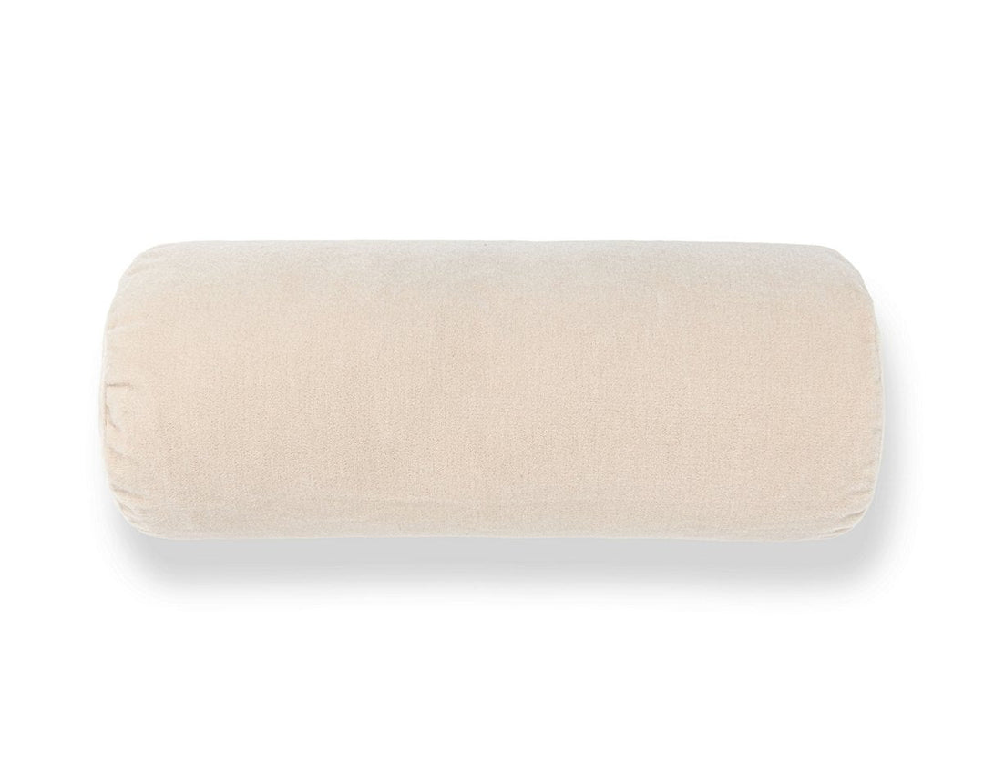 Tudor Velvet Pillow 21 X 7 - Froth WWBADK273420001 by Scalamandre Designer Pillow