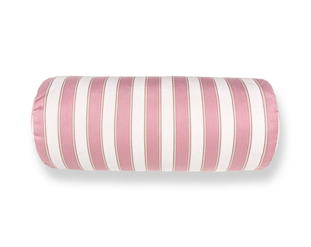 Piano Stripe Pillow 21 X 7 - Petal WWBADK273450003 by Scalamandre Designer Pillow