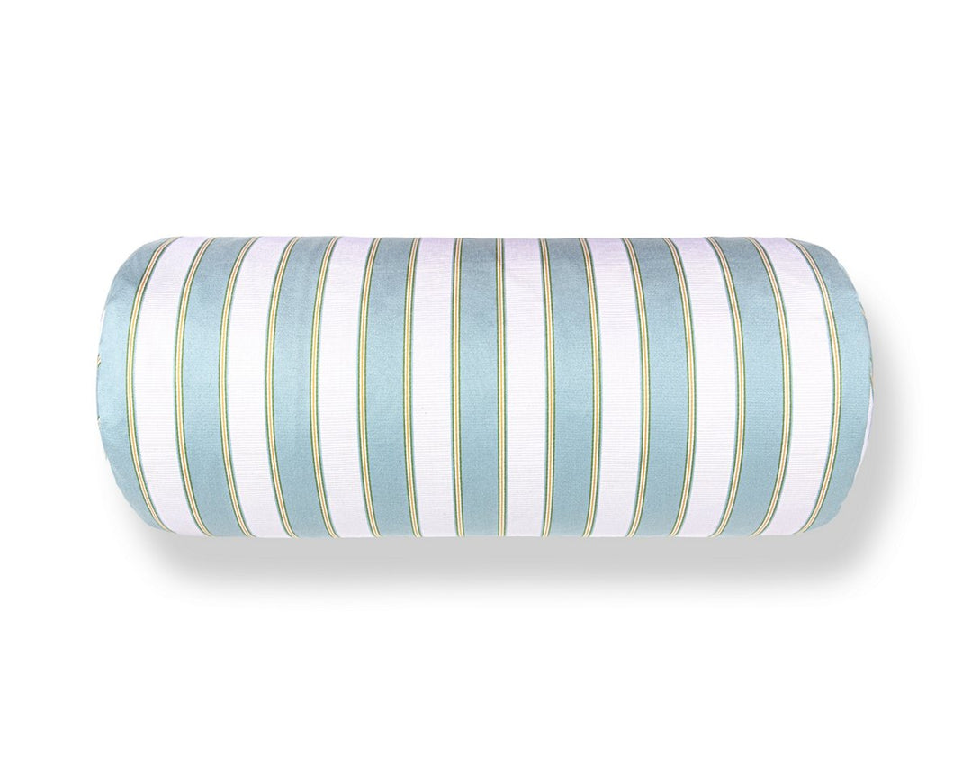Piano Stripe Pillow 21 X 7 - Robin'S Egg WWBADK273450005 by Scalamandre Designer Pillow