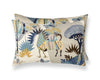 Llamas Pillow 22 X 14 - Bluestone Wheat WWLBDK166610003 by Scalamandre Designer Pillow