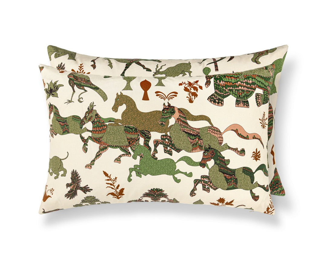 Legends Pillow 22 X 14 - Olive Adobe WWLBDK166620002 by Scalamandre Designer Pillow
