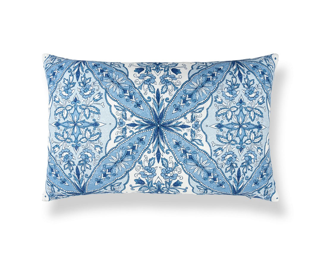 Provence Pillow 22 X 14 - Chambray WWLBDK166640002 by Scalamandre Designer Pillow