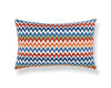 Rainbow Mountain Crewel Pillow 22 X 14 - Cobalt Rouge WWLBDK273390004 by Scalamandre Designer Pillow