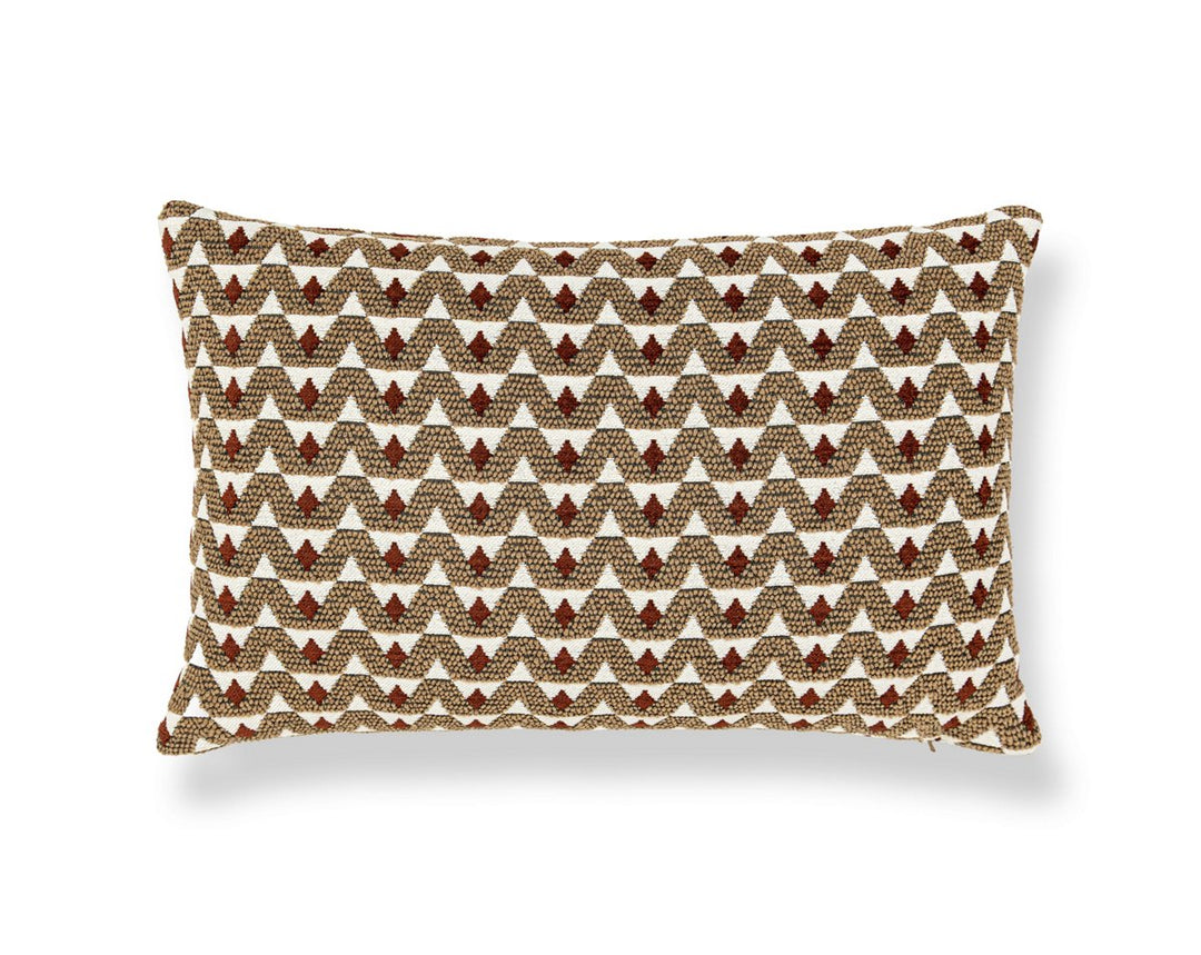 Crizia Pillow 22 X 14 - Canyon WWLBDK273440001 by Scalamandre Designer Pillow