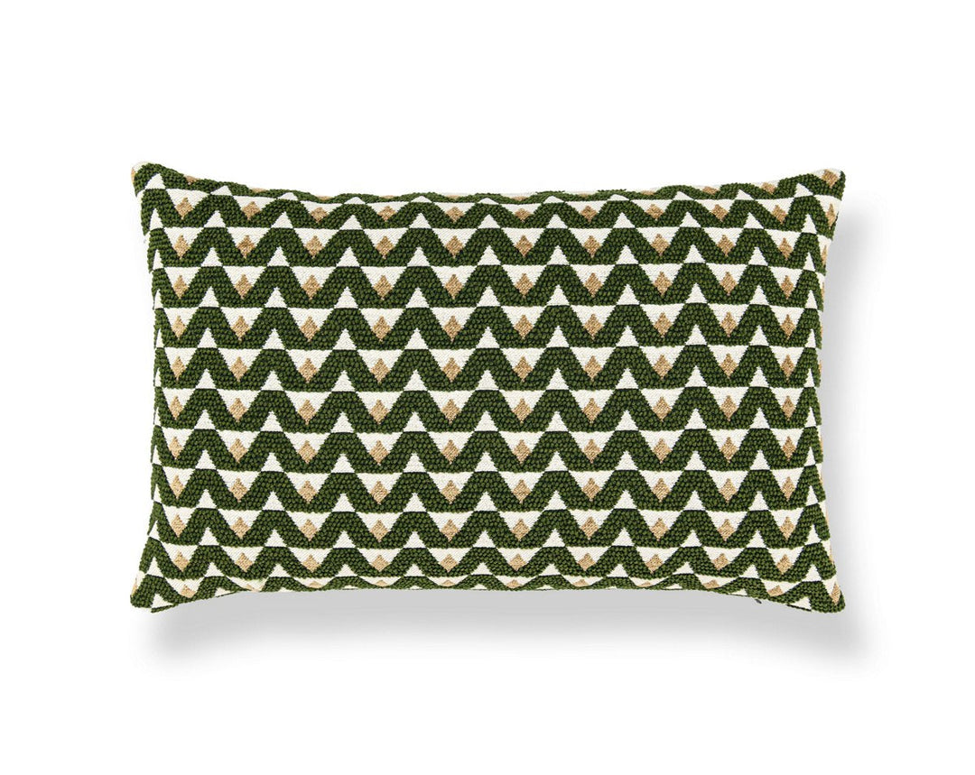Crizia Pillow 22 X 14 - Everglade Sand WWLBDK273440003 by Scalamandre Designer Pillow