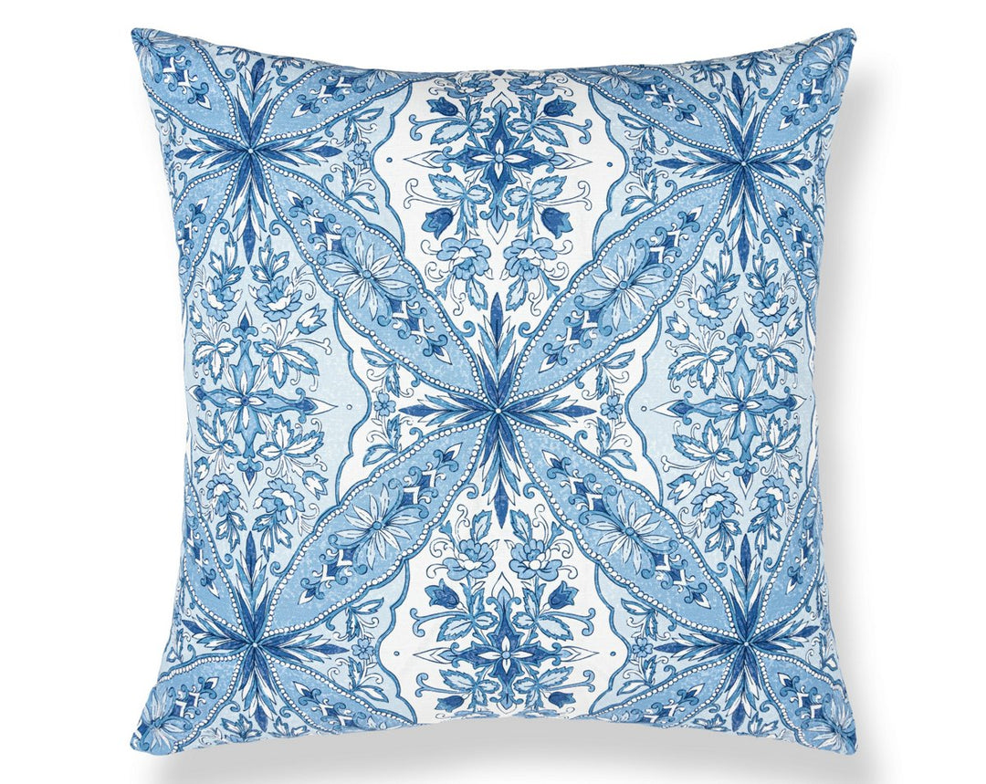 Provence Pillow 22 X 22 - Chambray WWSDDK166640002 by Scalamandre Designer Pillow