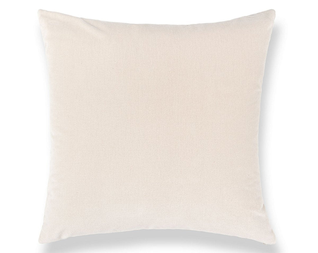 Tudor Velvet Pillow 22 X 22 - Froth WWSDDK273420001 by Scalamandre Designer Pillow
