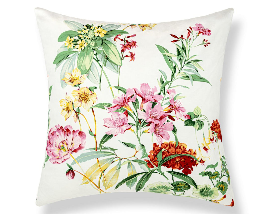 Parfumerie Pillow 24 X 24 - Pink Multi WWSEDK166630001 by Scalamandre Designer Pillow