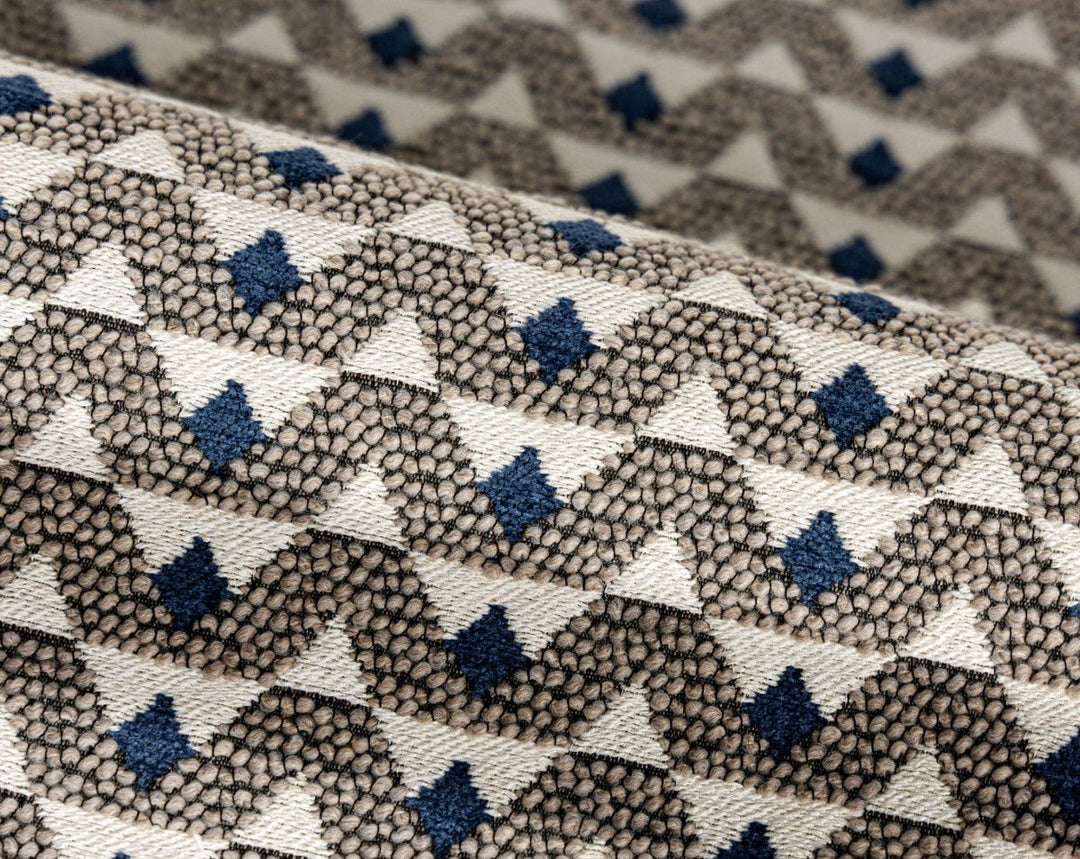 Crizia Stone Denim WW273440002 by Old World Weavers Designer Fabric