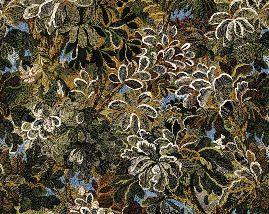 Ridge Edge Wallcovering Moss WWWP885900002 by Old World Weavers Designer Wallpaper