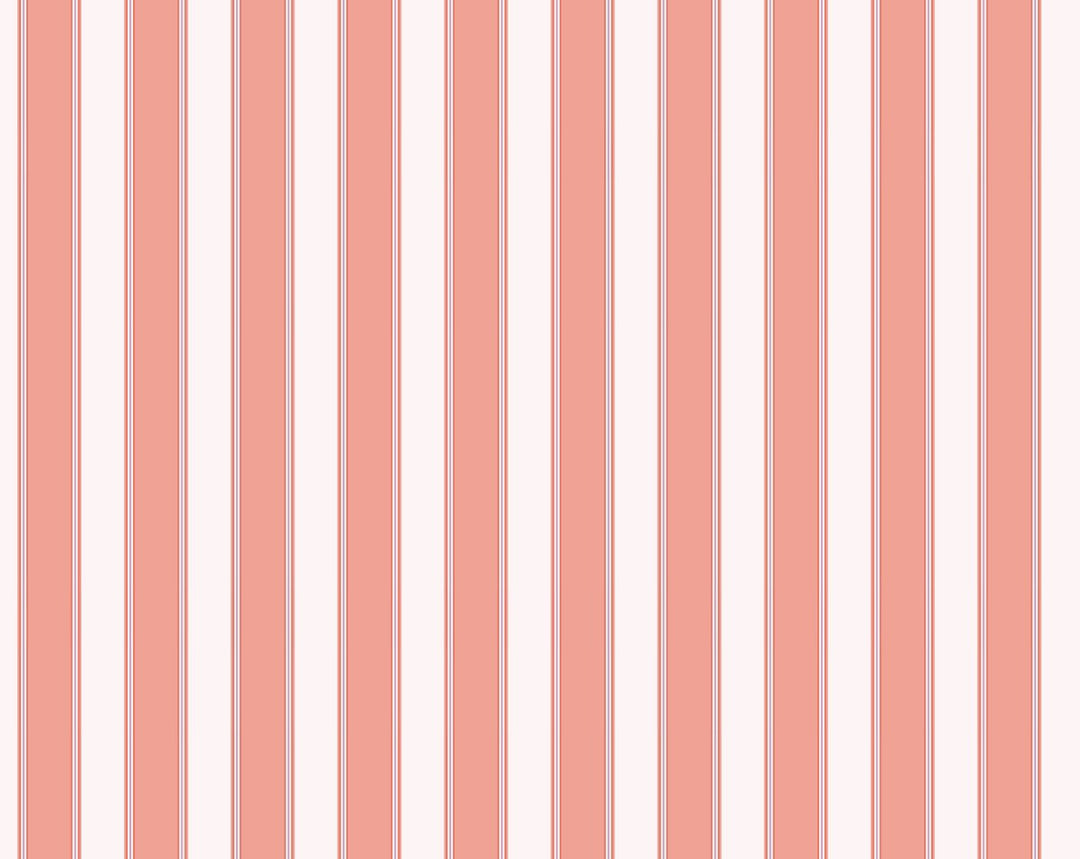 Piano Stripe | Wallcovering Peach WWWP88608D0002 by Old World Weavers Designer Wallpaper