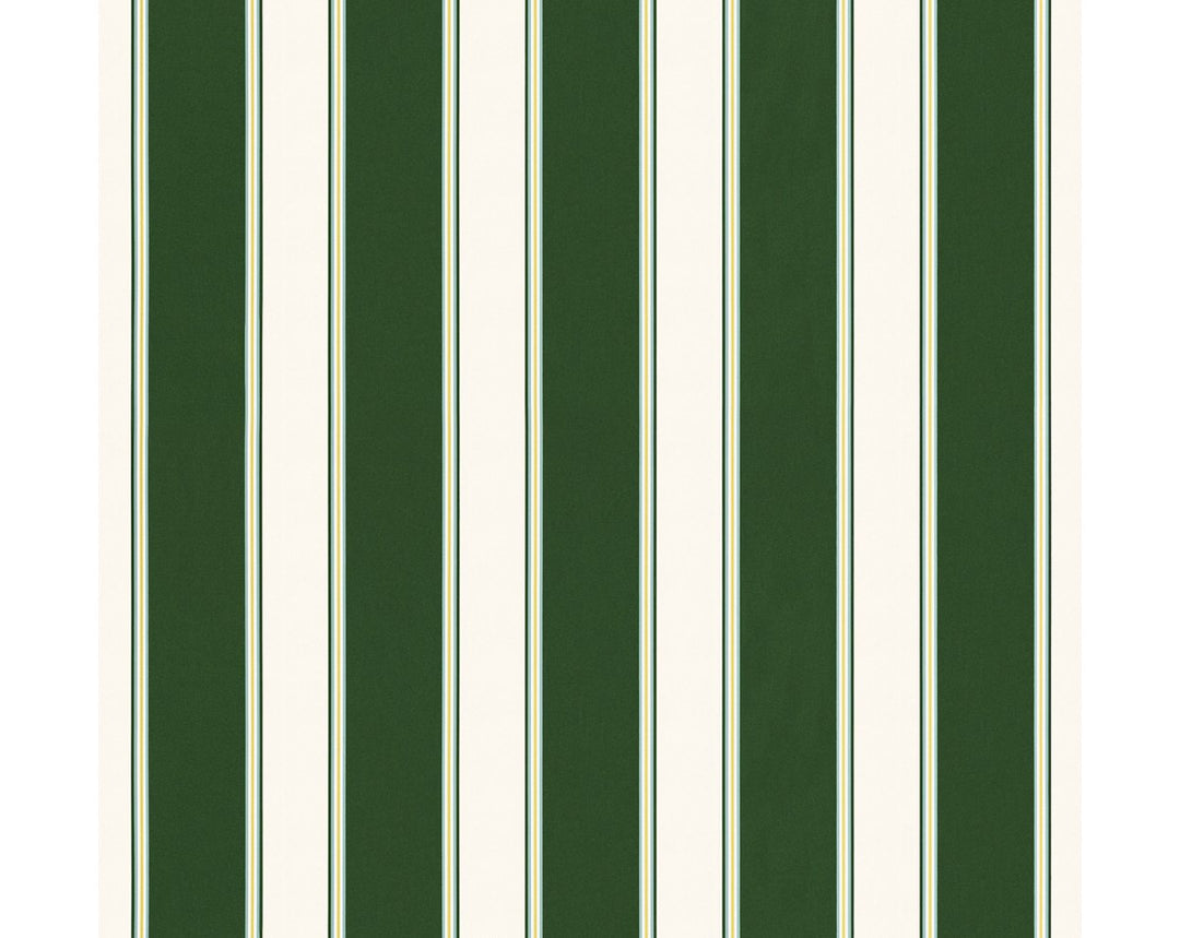 Accordion Stripe Forest WWWP88611D0004 by Old World Weavers Designer Wallpaper