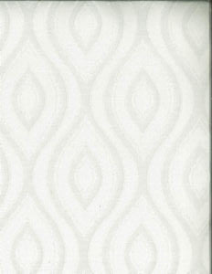 Wycliffe Chalk by Norbar Fabric SENSATION 64% POLYESTER 36% COTTON INDIA 6 1/6"V - 4 1/2"H 54" - Fabric Carolina -