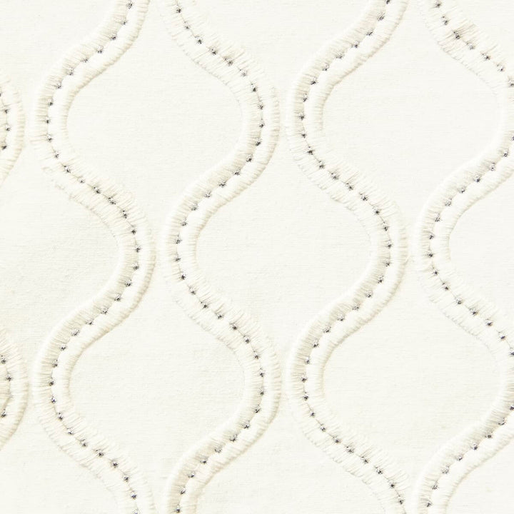 Wylie 3 Eggshell by Stout Fabric RAINBOW LIBRARY PEARL/PARCHMENT 85%COT 15%POL %BEMB INDIA </p><p>Repeat: 4 52 in - Fabric Carolina -