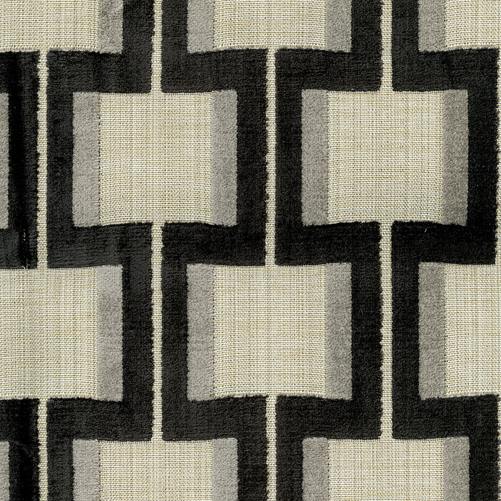 Amalia 91 Carbon by ABBEYSHEA Fabric 58% Rayon, 42% Polyester China 130,000 Double Rubs (Wyzenbeek) </p><p>Repeat: Horizontal: 13.5 in. (34.29 cm) Up the Roll and Vertical: 13.5 in. (34.29 cm) Across the Roll 55" (140 cm) - Fabric Carolina -