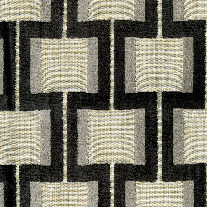 Amalia 91 Carbon by ABBEYSHEA Fabric 58% Rayon, 42% Polyester China 130,000 Double Rubs (Wyzenbeek) </p><p>Repeat: Horizontal: 13.5 in. (34.29 cm) Up the Roll and Vertical: 13.5 in. (34.29 cm) Across the Roll 55" (140 cm) - Fabric Carolina -