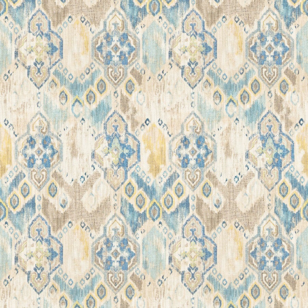 Wyoming 2 Sky by Stout Fabric RAINBOW LIBRARY OCEAN/FEDERAL 75%COT 25%LIN PAKISTAN WYZENBEEK 12 000 DOUBLE RUB WEAR TEST (MEDIUM DUTY) Horizontal: 13.5 and Vertical: 18 54 in - Fabric Carolina -