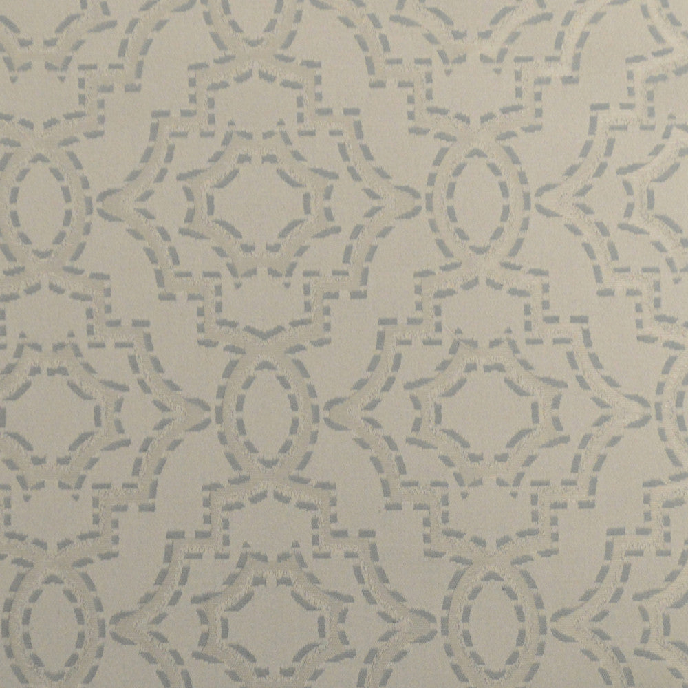 Windsor C Glacier by Europatex Designer Fabric Windsor 64% Polyester, 36% Cotton 4.52" H, 4.42" V 54.00 inches - Swanky Fabrics -