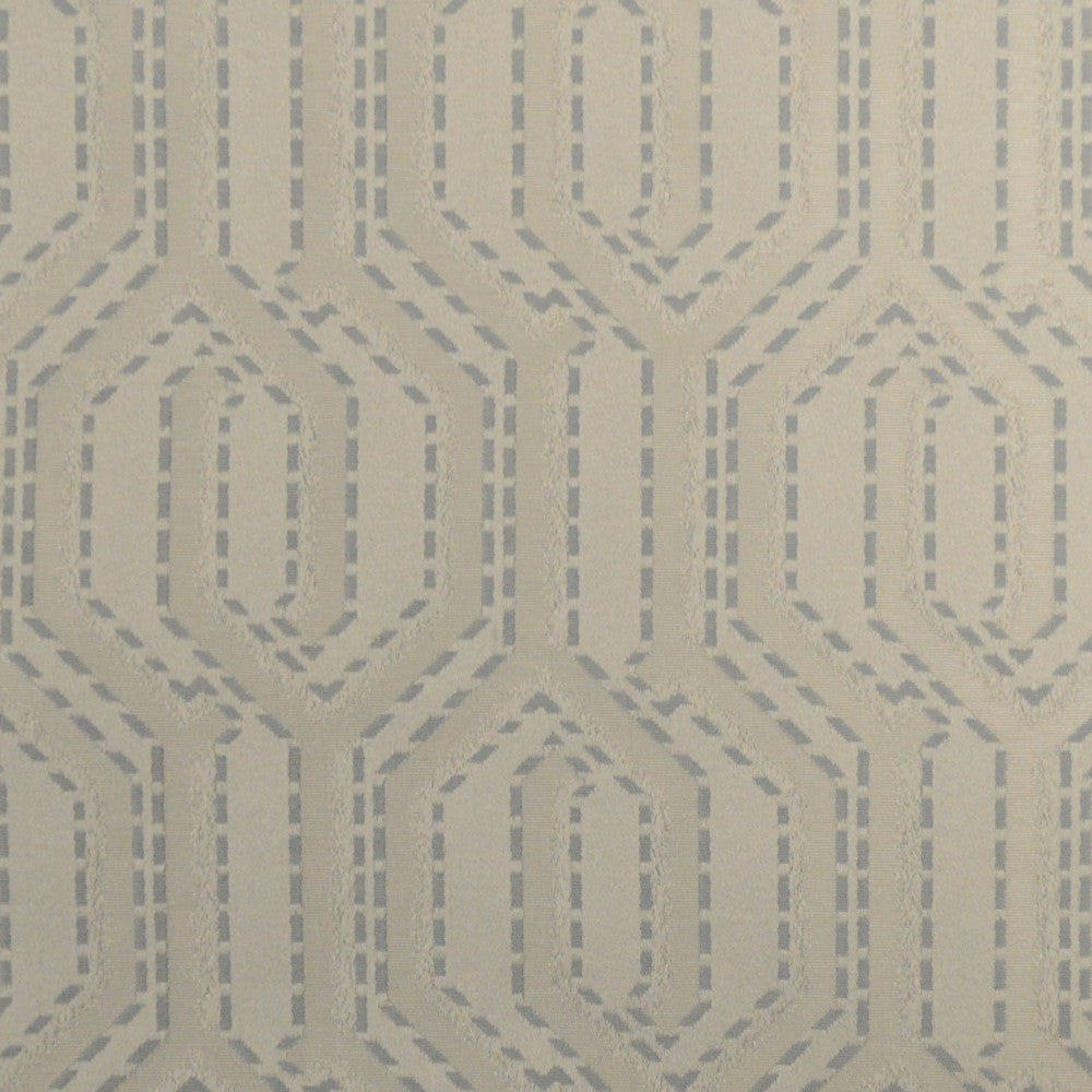 Windsor D Glacier by Europatex Designer Fabric Windsor 64% Polyester, 36% Cotton 4.52" H, 5" V 54.00 inches - Swanky Fabrics -