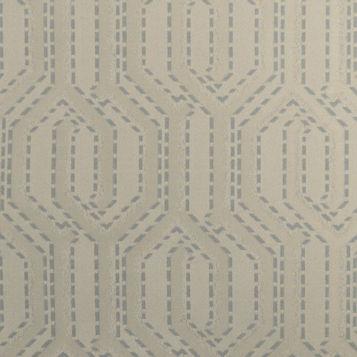 Windsor D Glacier by Europatex Designer Fabric Windsor 64% Polyester, 36% Cotton 4.52" H, 5" V 54.00 inches - Swanky Fabrics -