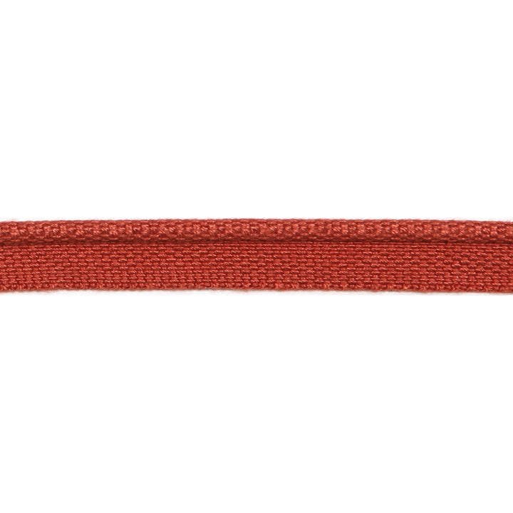 Versailles 1/8" Piping Woven Lip Cord Brique by Europatex Fabric Versailles 64% Rayon, 36% Cotton 0.13 inches - Fabric Carolina -