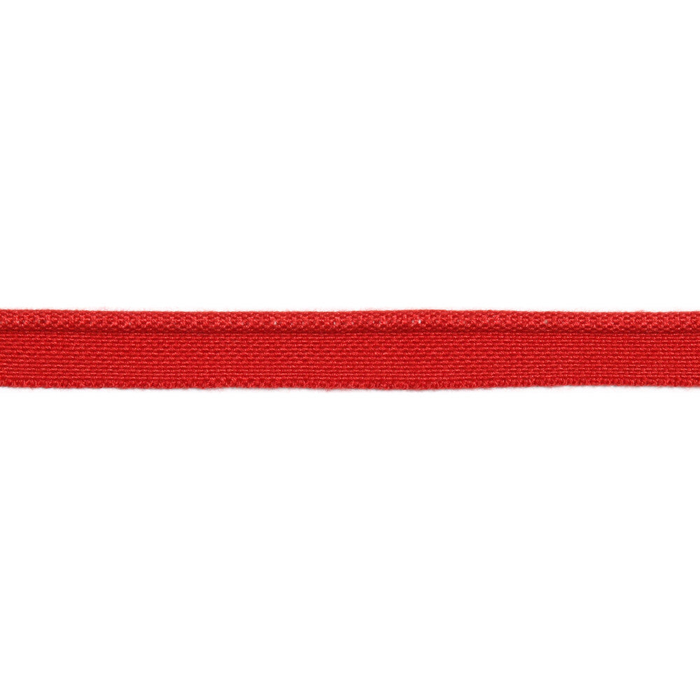 Versailles 1/8" Piping Woven Lip Cord Red by Europatex Fabric Versailles 64% Rayon, 36% Cotton 0.13 inches - Fabric Carolina -