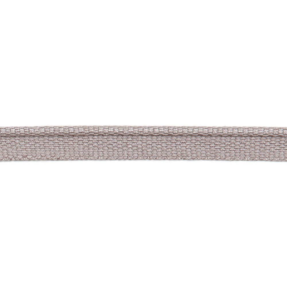 Versailles 1/8" Piping Woven Lip Cord Smoke by Europatex Fabric Versailles 64% Rayon, 36% Cotton 0.13 inches - Fabric Carolina -