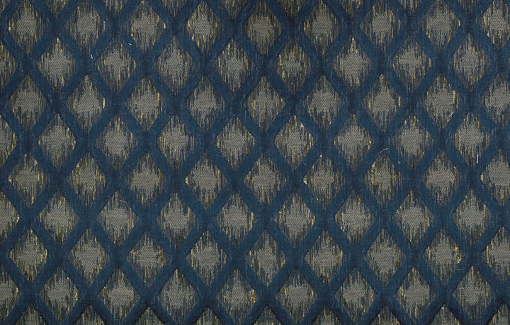 Xavier Denim by Norbar Fabric 43% POLYESTER 32% LINEN CHINA 2"V 1 1/2"H 57 - Fabric Carolina -