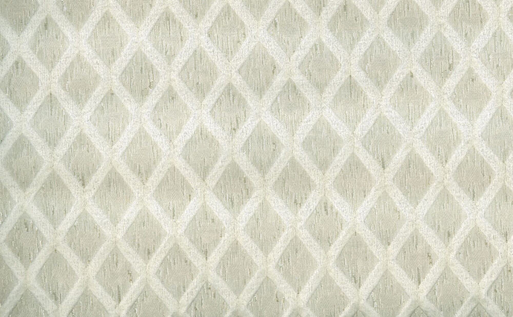 Xavier Off White by Norbar Fabric PARAMOUNT 43% POLYESTER 32% LINEN CHINA 2"V 1 1/2"H 57 - Fabric Carolina -