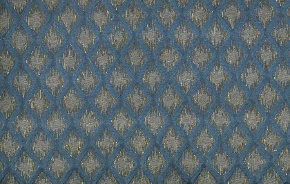 Xavier Riviera by Norbar Fabric PARAMOUNT 43% POLYESTER 32% LINEN CHINA 2"V 1 1/2"H 57 - Fabric Carolina -