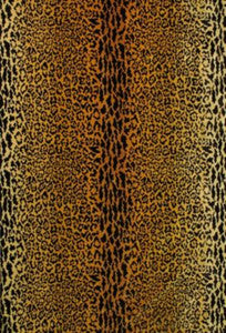 Scalamandre Fabric Leopard Velvet Gold Brown
