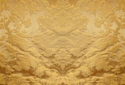 <p>Urbino Damask Gold Y064700086 by Scalamandre Fabric</p><p><strong>Required Minimum Quantity Purchase: Fabrics by the yard 1 YARD MINIMUM </p><p>Book: </p><p>Content: 42% VISCOSE 30% COTTON 28% SILK</p><p>Origin: ITALY</p><p>Performance: LIGHT DUTY</p><p>Repeat: Horizontal: 24" and Vertical: </p><p>Width: 51</p>