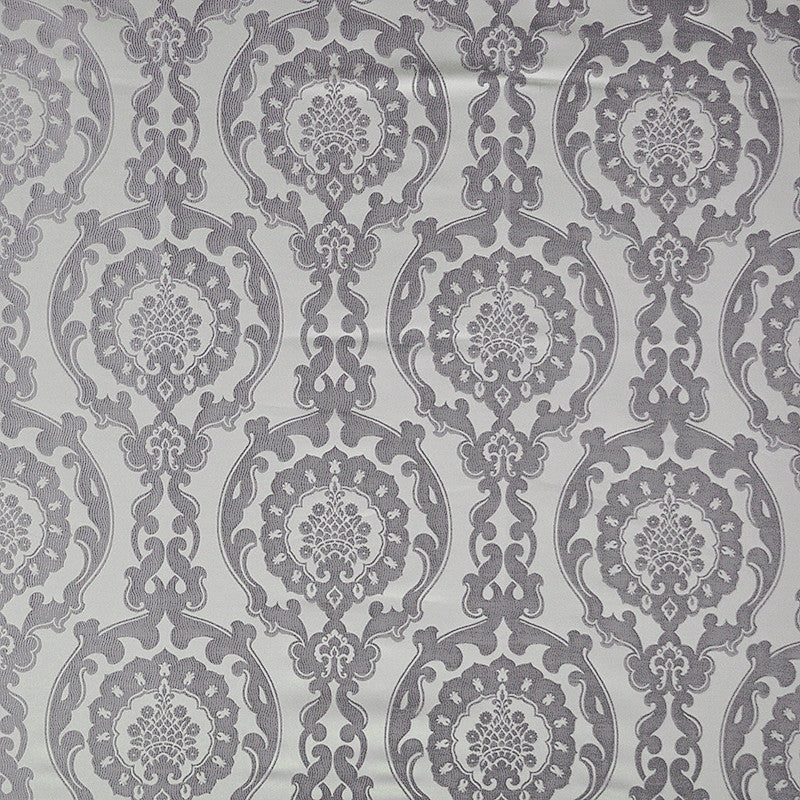 Yolanda # 117 Arctic Blue by Maxwell Fabric COLOR THEORY-VOL.II TRUE BLUE 100% POLYESTER INDIA See sample </p><p>Repeat: Horizontal: 13.6" and Vertical: 15.9" 54" - Fabric Carolina -